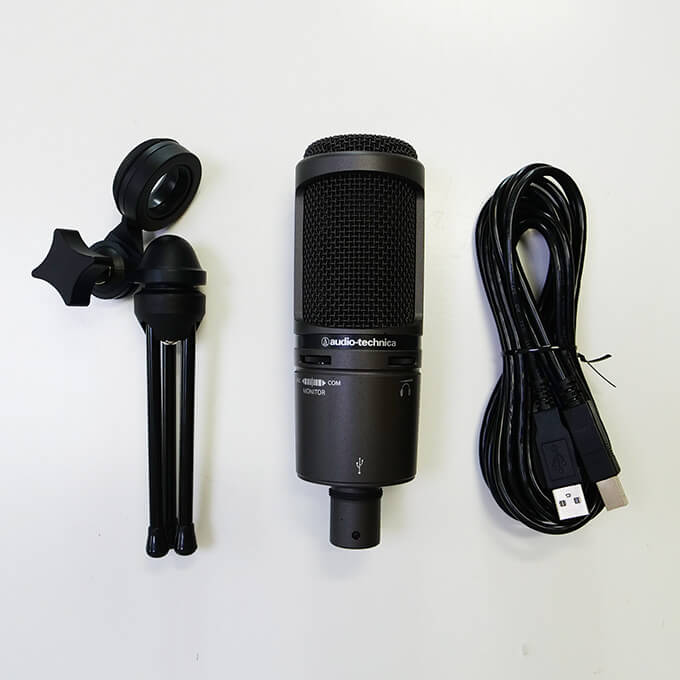 [대여] 오디오테크니카 AT-2020 USB+ 콘덴서 마이크