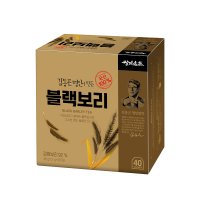 쌍계명차 김동곤 명인이 만든 국내산 블랙보리 40티백