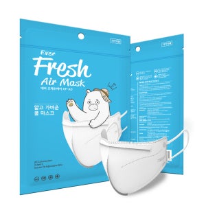 에버프레쉬 KF-AD 소형 에어 비말 마스크 새부리형 50매