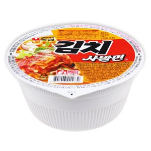 농심 김치사발면 작은사발 컵라면 86g