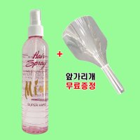 밍크스프레이 워터 헤어고정 뿌리볼륨 미용실 강력 스프레이 265ml