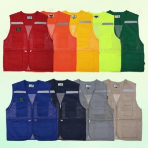 SW-보급형 망사조끼(9색-TC)