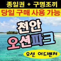 [당일가능] 소노벨 천안 오션어드벤처 입장권 종일권