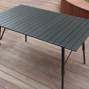 알루미늄 롤테이블(와이드, 특대형, 높이조절, 가로형)