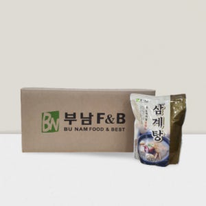 부남 삼계탕 레토르트 1kg 1박스-15개 여름 건강 보양식 즉석탕 즉석요리 간편식