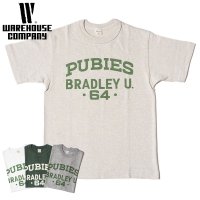 웨어하우스 천축 반팔 프린트 티셔츠 WAREHOUSE 4601 PUBIES