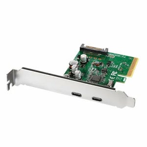 이지넷 USB 3.1 PCI-E 듀얼 확장 카드 NEXT-322TCC
