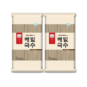 봉평촌 국내산 메밀로 만든 면 냉모밀 소바 메밀국수1kg 2개