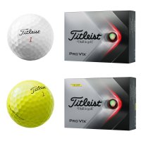 타이틀리스트 골프공 Pro V1x Golf Balls 2022 화이트 옐로우