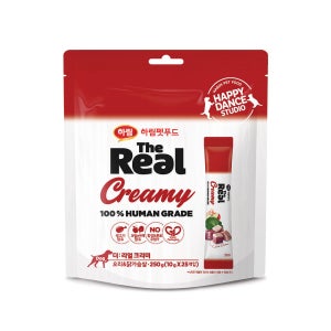 더리얼 크리미 Dog 오리&닭가슴살 250g (10gx25ea)