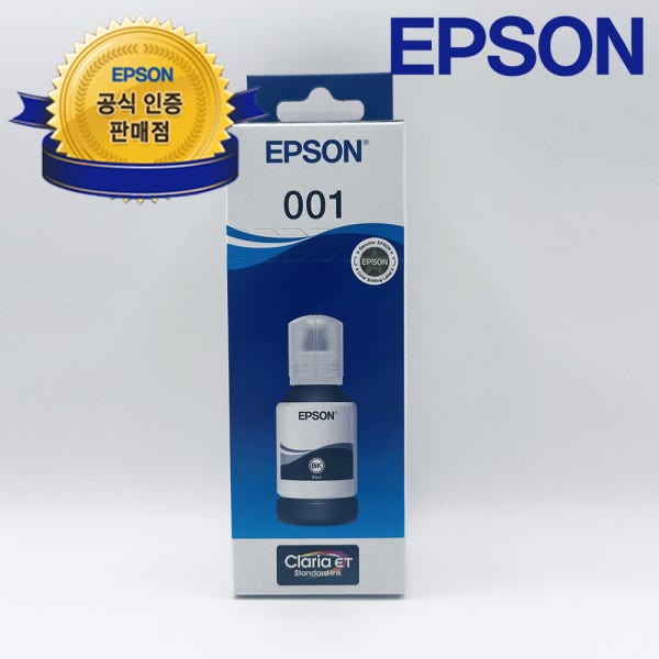엡손 정품 T03Y (001) 검정 무한잉크 리필 잉크 L6290 L6190 L4150