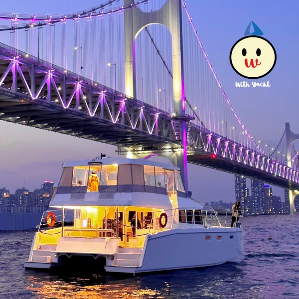 부산요트투어 광안리 해변출발 해운대 더베이101 야경 폭죽 드론쇼 예약 소인 주간 위드요트