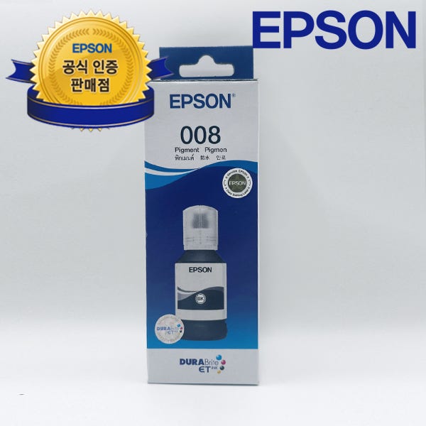 엡손 T06G 정품 잉크 검정 L6490 L6460 L15150 무한잉크 008