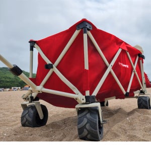 캠프365 유모차 접이식 캠핑 왜건 웨건 특대형 대형 캠핑카트 촬영 피크닉 내하중160kg