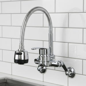 싱크대수전 주방벽수전 코브라 씽크대 벽붙이 수도꼭지 교체 T5-800 (출장설치가능)