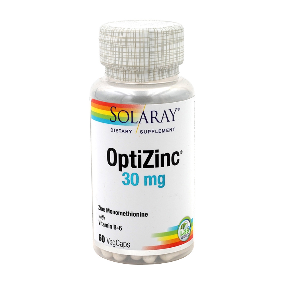 솔라레이 아연 <b>옵티징크 30mg</b> 60베지캡슐 1개