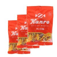 칸로 칸로 사탕 Kanro Kanro Candy 140g 3팩 일본 배송