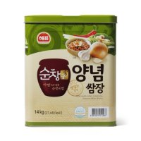 업소용 순창궁양념쌈장 14 kg / 해표