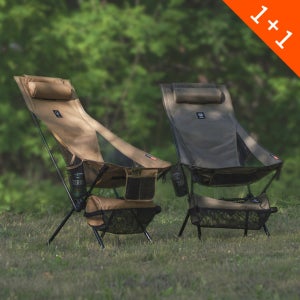 캠핑의자 1+1 릴렉스체어 경량 휴대용