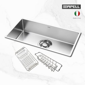 Apell 페레라 840 수입싱크볼 사각씽크볼 수납 주방 사각싱크볼 개수대