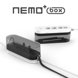 네모탭 플러스 박스 USB2구 콘센트 3구 멀티탭 3m