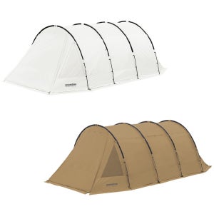 스노우라인 새턴2룸DX 5인용텐트 거실형 오토캠핑 터널형텐트