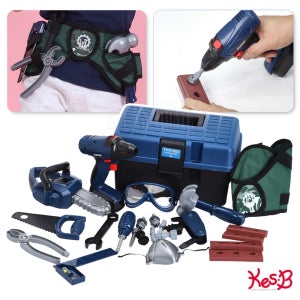 아기 공구놀이 세트 파워공구박스 전동 드릴 장난감 유아 선물