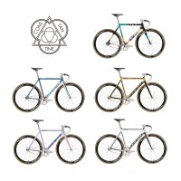 [콘스탄틴] 2022디스페랄 픽시 자전거 블랙 & 실버 에디션 - CONSTANTINE FIXED GEAR