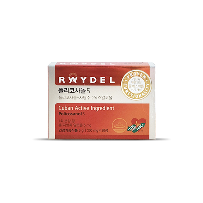 레이델 폴리코사놀5 200mg x 30정