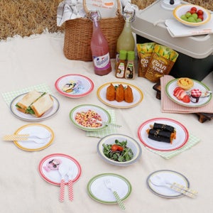 캠핑식기 그릇 감성 휴대용 5종 세트