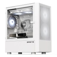 3RSYS L300 코드 미니타워 화이트 컴퓨터 케이스 화이트 PC케이스