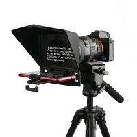 Bestview T2 Teleprompter 전화 태블릿 카메라 Prompter 8 인치 iPad 프롬터 인터뷰 음성 DSLR 리더