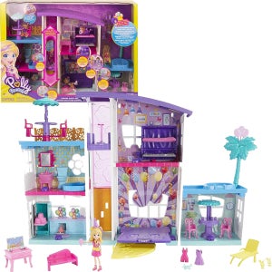 폴리포켓 포켓월드 팝핀 파티 패트 플레이하우스 플레이세트 장난감 피규어 인형