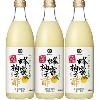 기코만 꿀 유자 식초 500ml 3팩