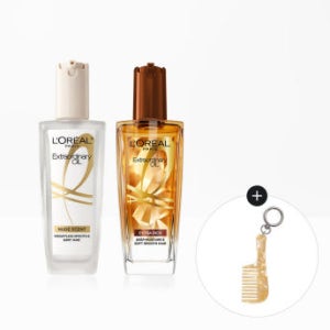 [열보호&산뜻케어] 로레알파리 엑스트라오디네리 오일 100ml 2종 (택2) (+빗키링)