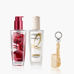 로레알파리 열보호&퍼퓸 헤어에센스 엑스트라오디네리 오일 100ml 2종 (택2) (+빗키링)