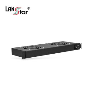 랜스타 허브랙 서버랙 쿨링팬 19인치 통신랙 라우터 방열 쿨러 2개 (LS-HS2FAN)