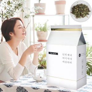 티내다 페퍼민트차 효능 카페인없는차 허브 민트 티 TEA HACCP 생분해 티백 100개입