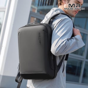 마크라이든 슬림형 백팩 대학생 직장인백팩 노트북 태블릿 수납 USB충전포트 MR7019