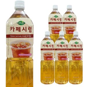 희창 카페시럽 티타임 1.5L X 6개(1박스) 커피원두