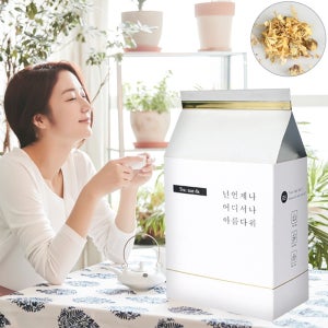 티내다 국화차 효능 꽃차 전통차 감국 생분해 티백 국산 100개입