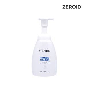 제로이드 수딩라인 수분 보습 진정 포밍클렌저 240ml