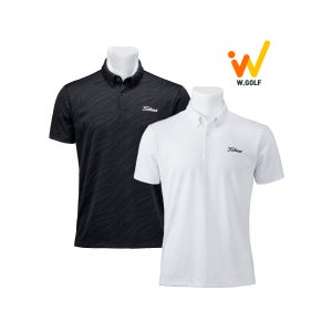 [타이틀리스트]TITLEIST 토널 자카드 셔츠 2022SS 신상남성 여름 반팔 골프 티셔츠 TSMC2210