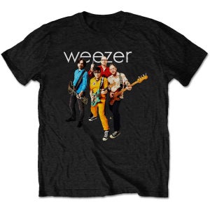 공식 WEEZER 위저 Band Photo 반팔 티셔츠
