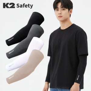 K2 세이프티 베이직 쿨토시 팔토시 아쿠아엑스 냉감 심리스 무봉제 자외선 차단 여름