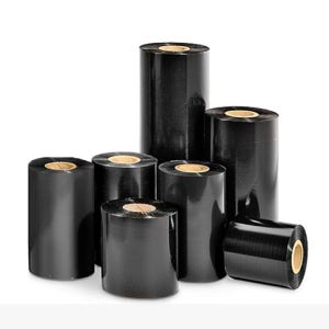 바코드리본 CAS CCR10 왁스리본 size 60,70,80 열전사 감열지