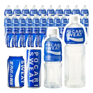 포카리스웨트 245ml 30캔/340ml 24캔/500ml 20페트/1.5L 12페트
