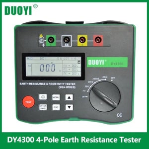 DUOYI DY4300 절연 저항 테스터 Megohmmeter 전압계
