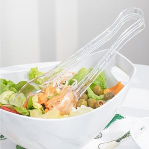 단단한 플라스틱 PC 빵 집게 샐러드 얼음 카페집게 뷔페