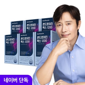 뉴트리원 이병헌 콘드로이친 맥스 1200 소 연골 유래 60정, 6개